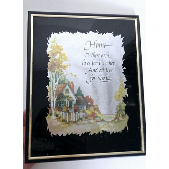 Kafka Screened Etching N02005 Home Where Each Lives For The Other And Al… - Picture 2 of 5